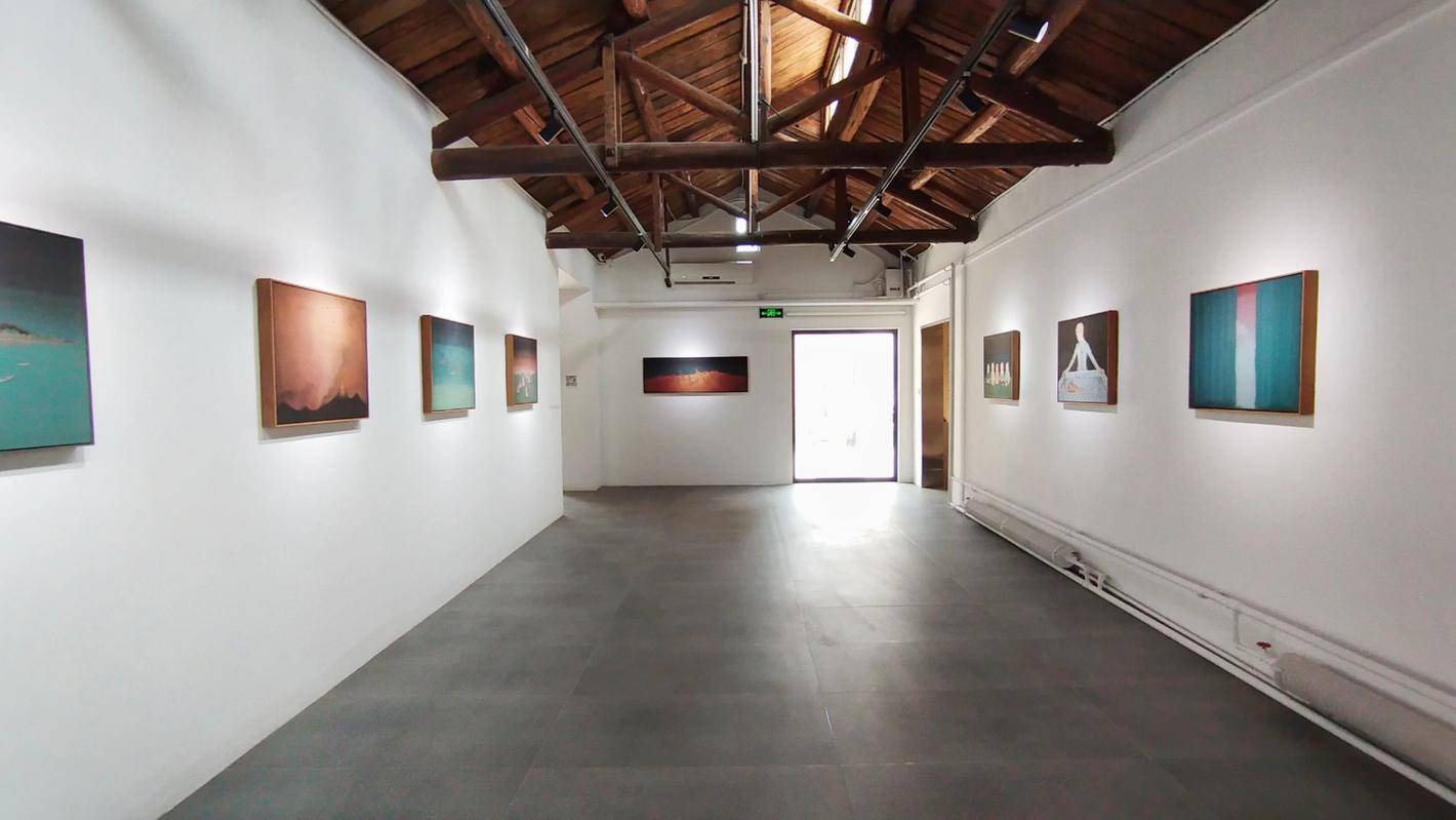 王宏州个人作品展"泛泛floating"在北京798尚尊画廊成功举办_艺术