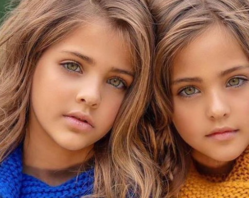 拥有110万粉丝的最美双胞胎姐妹,广告接不断,父母坐着在家数钱_母亲