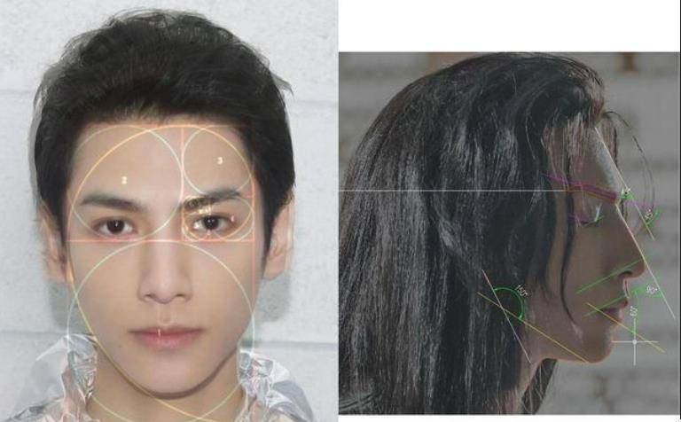 娱乐圈的建模脸明星:杨超越可爱,张予曦精致,严宽神还原_五官_鼻子_cg