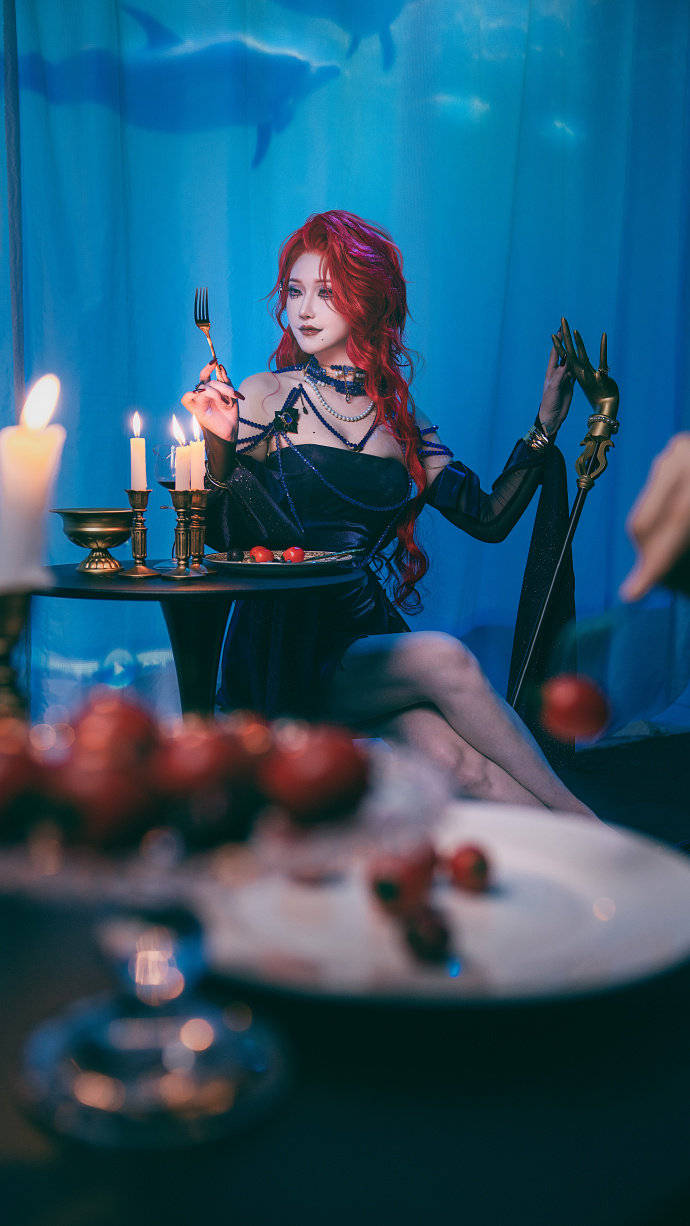 cos:无期迷途卡门奈特cosplay正片17p-露儿大魔王_伊喵_白嫖_部落