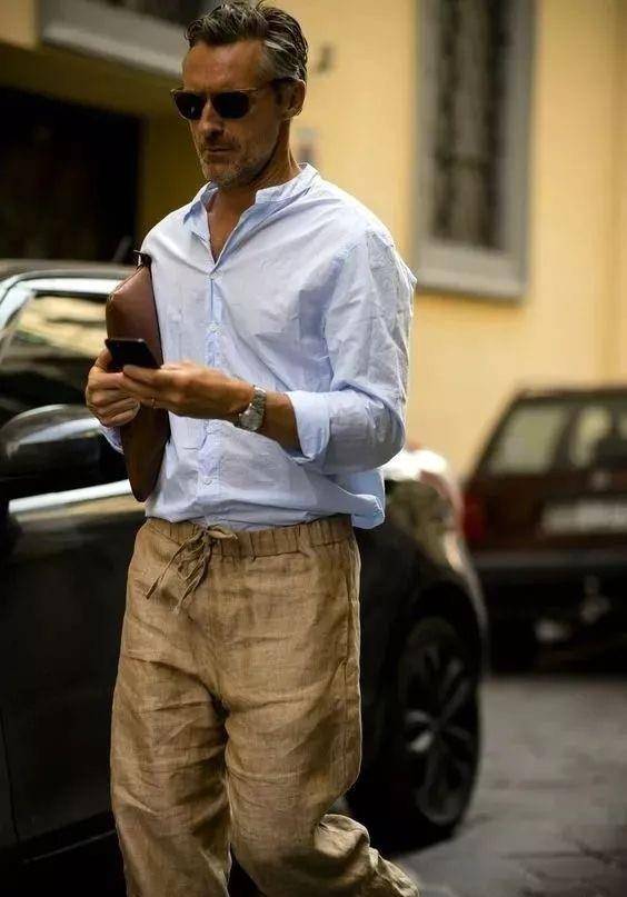 170岁到180岁的男生学会穿亮色衬衫,清新又洋气,关键是要更高级_款式