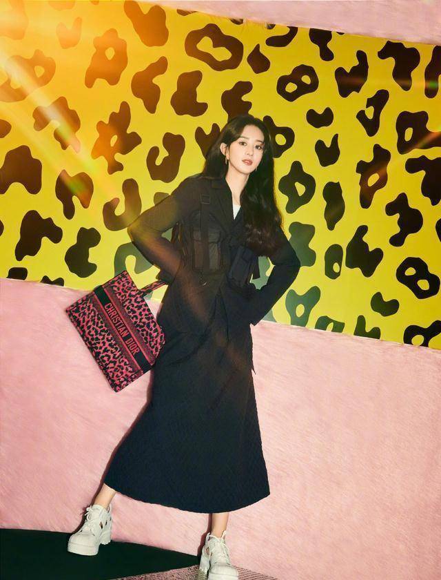 赵丽颖的dior史_眼睛_感觉_风格