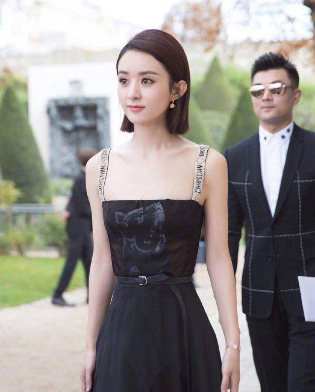 赵丽颖的dior史_眼睛_感觉_风格