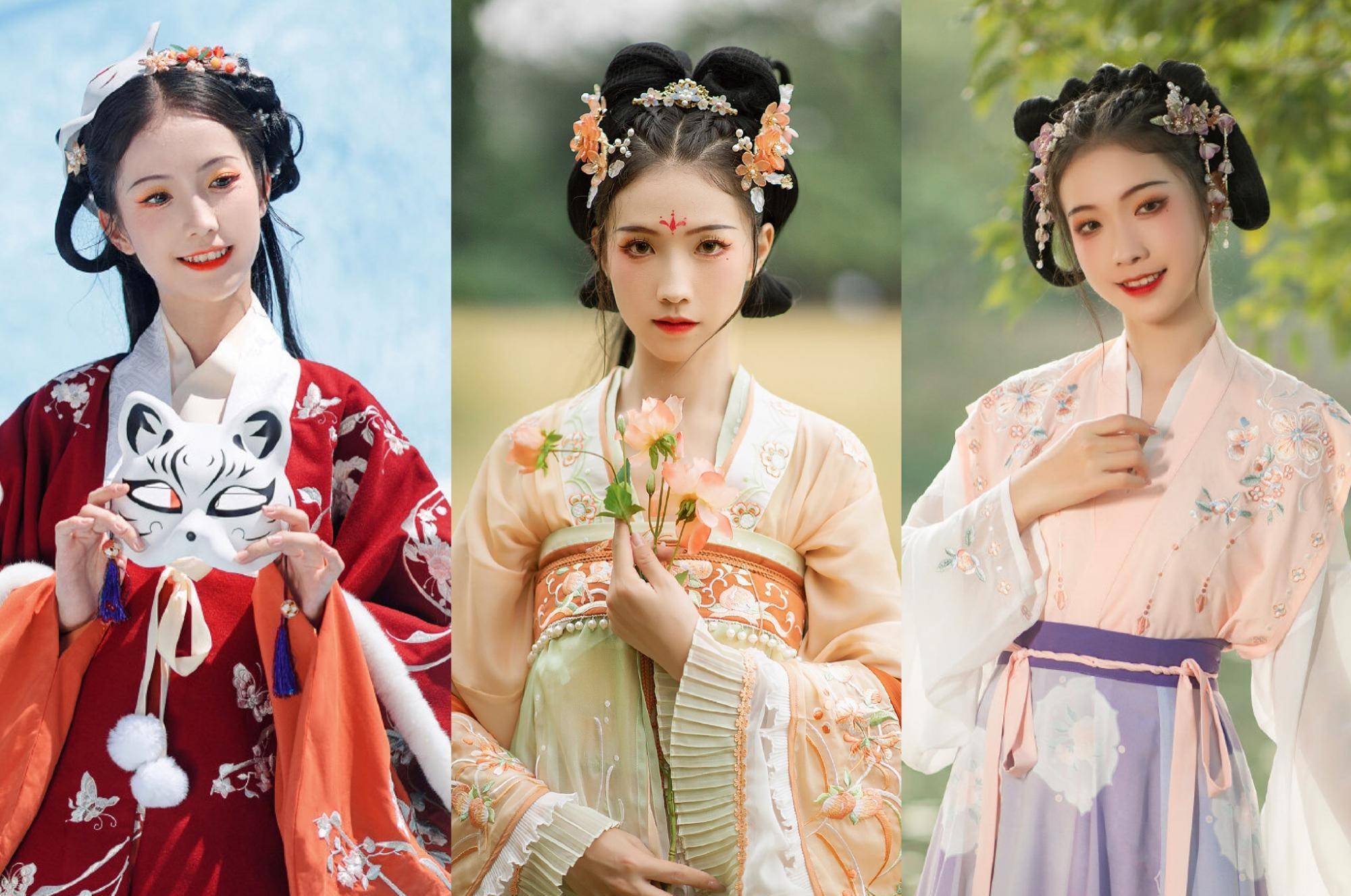 很多人之所以喜欢汉服,是因为受到很多汉服小仙女的影响.