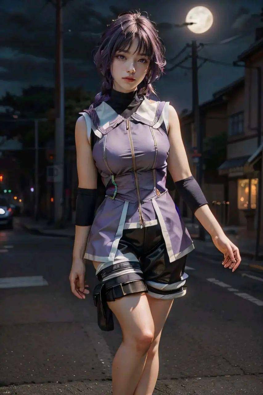 火影忍者博人传cos:笕堇美如画,与雏田气质相似,散发着仙女般魅力_总