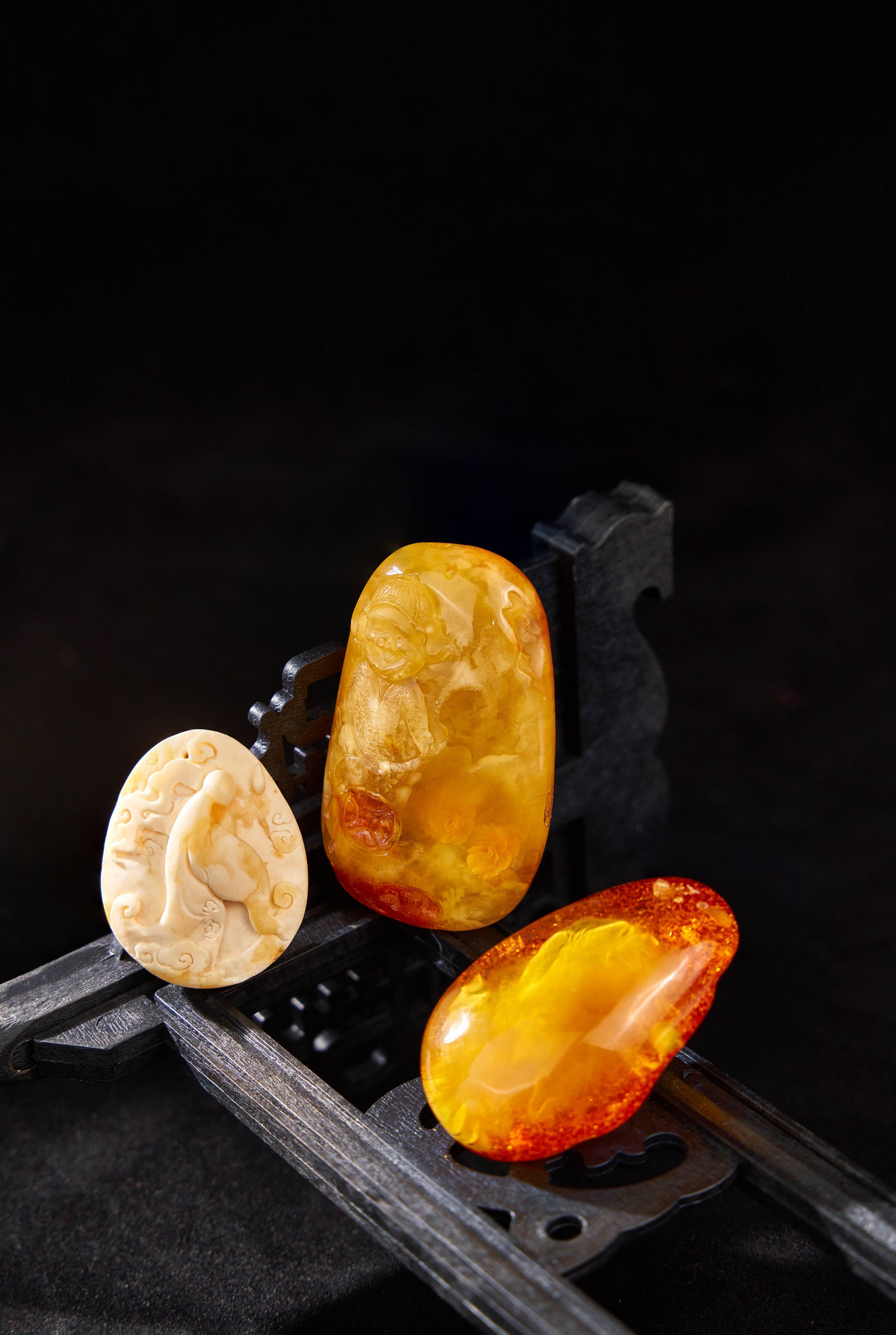 天然琥珀蜜蜡,来自远古的恩赐_宝石_自然_装饰品