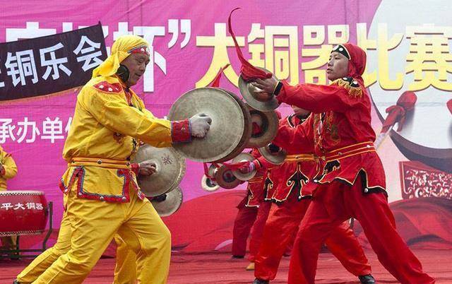 文遗故事:遂平大铜器——专属练过童子功者的打击乐!_表演_大鼓_直径