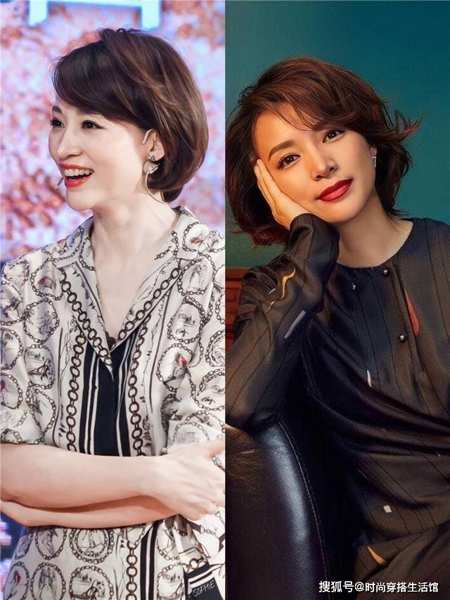 董卿才是"腹有诗书气自华"的女人:裙子过膝,发盘起,美得端庄_气质