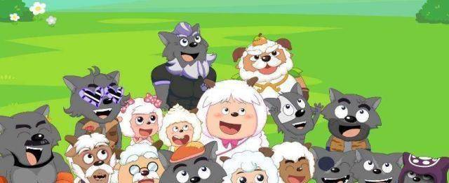 美羊羊因为炫美,喊暖羊羊看她的新头饰,粉红色的看上去非常,让暖羊羊