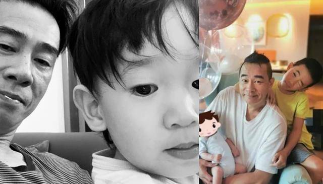 二胎视频,hoho正脸照曝光如复制粘贴,手上紧紧攥着国旗_陈小春_儿子