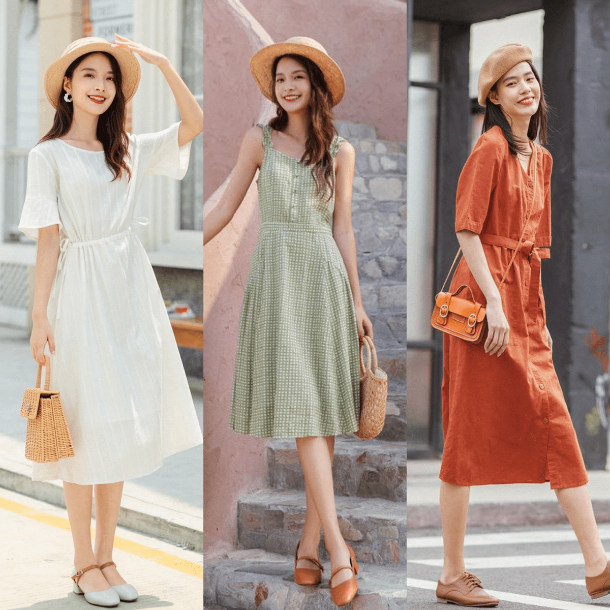 夏季穿衣别太"花哨",越简单越高级,3款服饰3个技巧,轻松搞定
