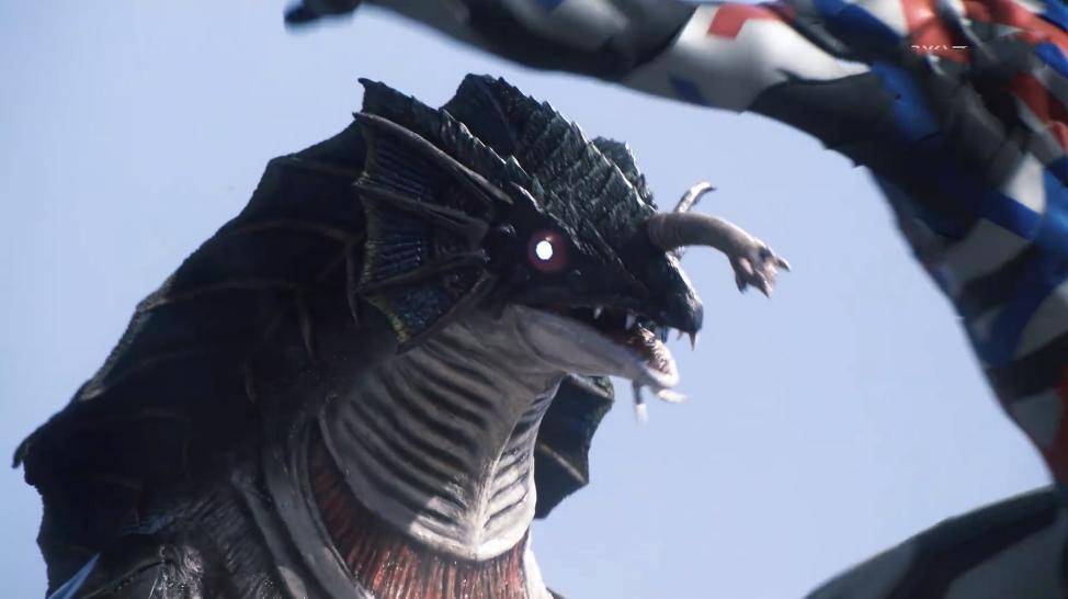 布莱泽奥特曼:布莱泽化身"钓鱼佬",徒手钓起50米深海巨兽_盖德斯_怪兽