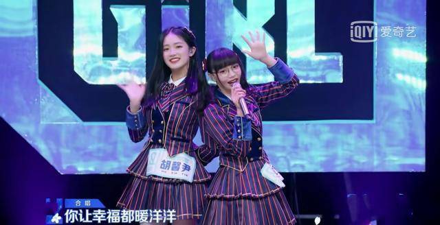 而snh48中的女训练生,更带有一番国风美感,全体成员舞蹈整齐划一,将国