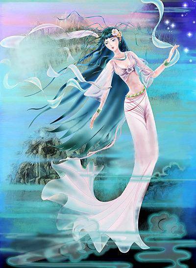 据《山海经》记载,鲧死后才生的大禹,赤帝女姚姬死后变成了巫山之女.