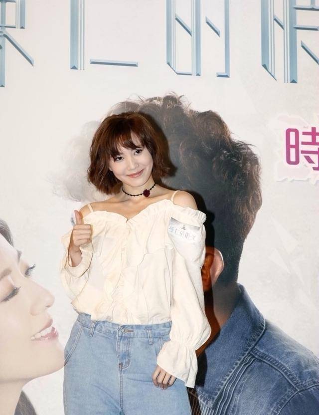 tvb朱晨丽为新剧将长发剪短,出席宣传首次以短发造型示人!