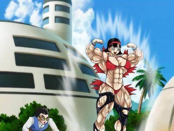 当龙珠超四大女神变成爆肌肉女,你们会选择谁?_布尔玛_比迪丽_琪琪