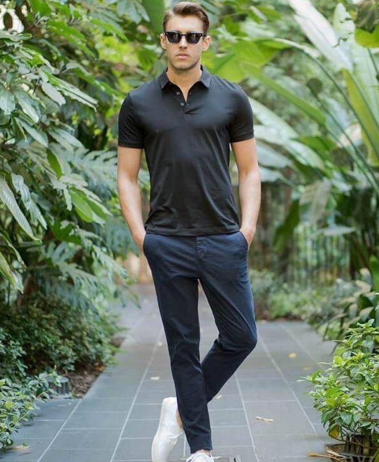 男人老了以后,还是穿polo衫最舒服有型,记住:3穿3不穿更高级_中老年