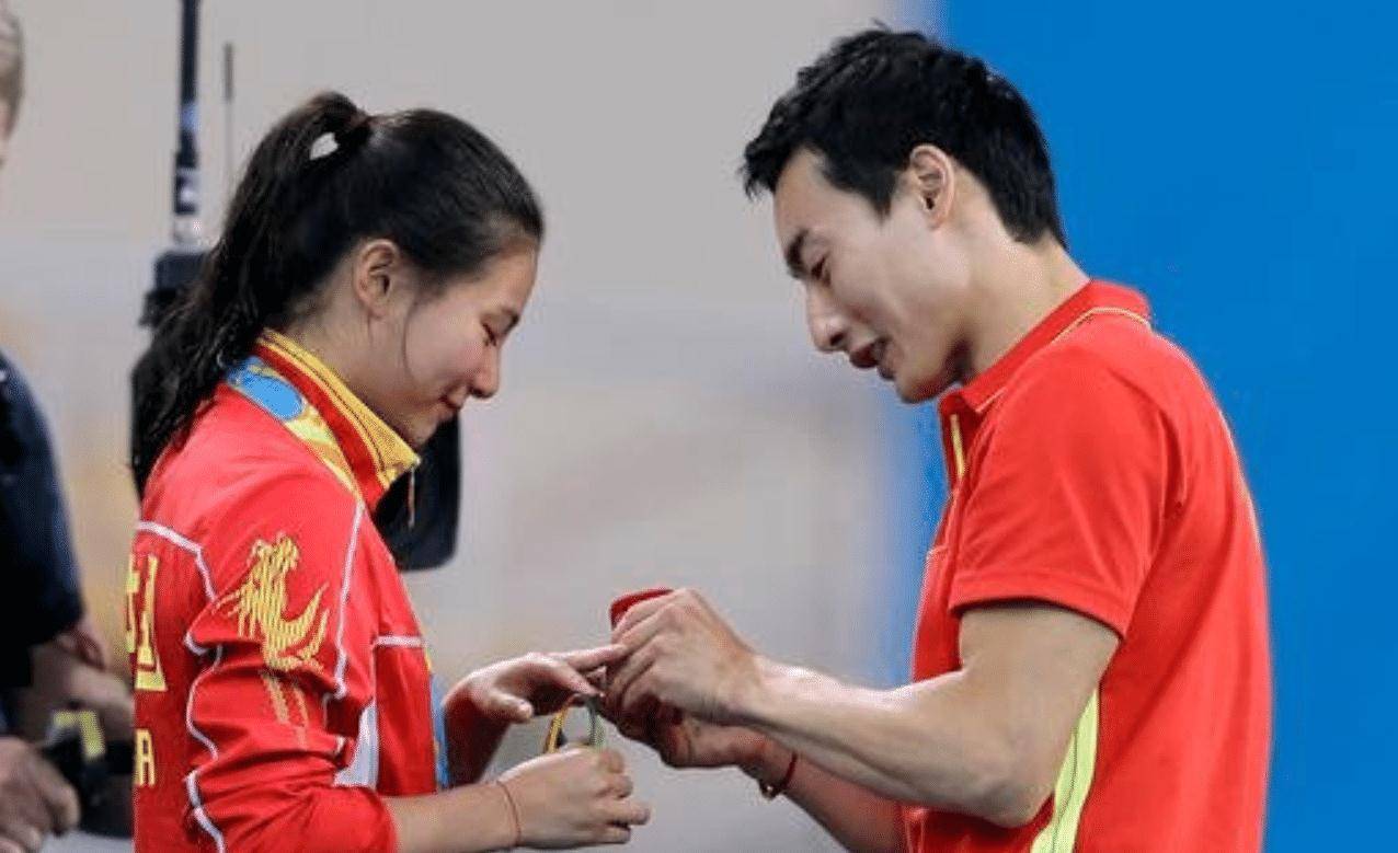 2016年,里约奥运会上,施廷懋夺冠,原本世界的焦点应该在她身上,但秦凯