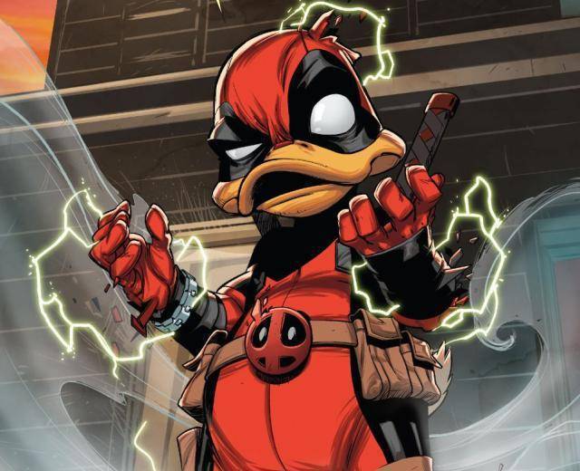 曾在《复联4》中抵抗灭霸的鸭子,和死侍成死侍怪鸭_霍华德_火箭_漫画