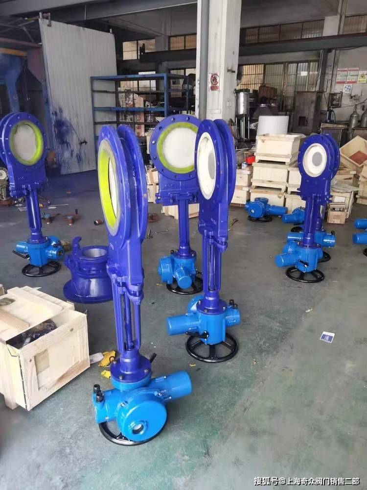 奇众阀门 pz73tc薄型陶瓷排渣浆液阀 耐磨刀型闸阀