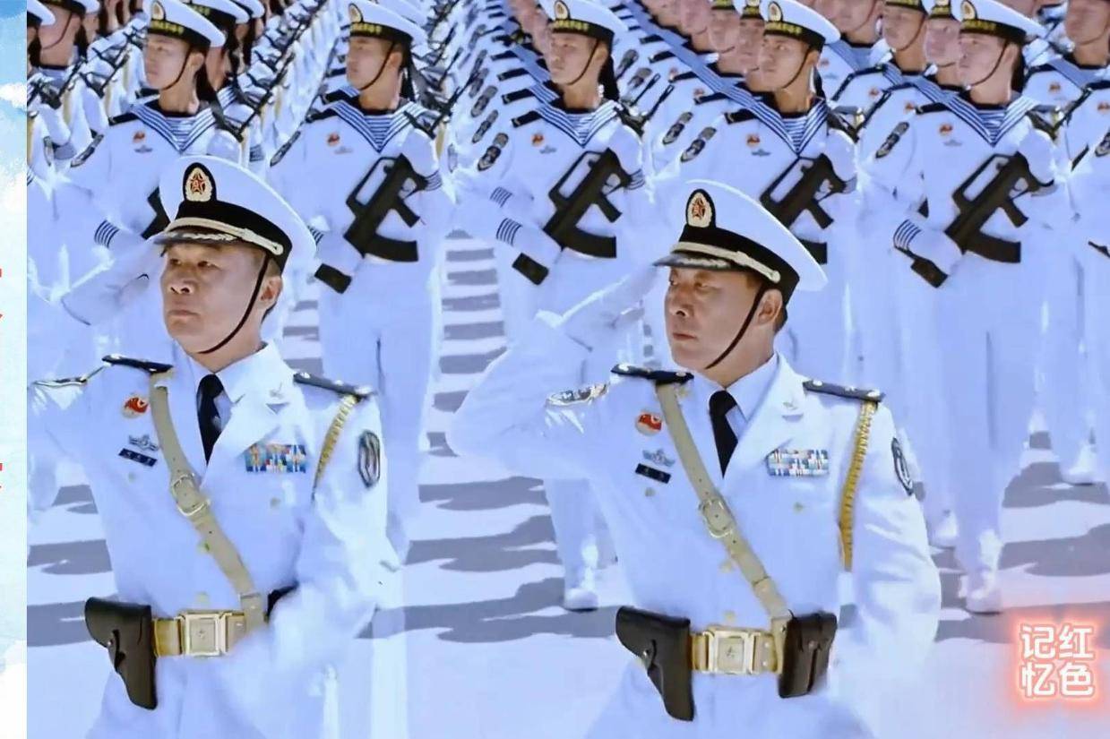 回顾70周年国庆大阅兵-海军方队