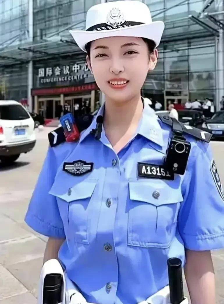 陕西最美女交警事件后续!长得漂亮身材好,优雅威严的路上守护