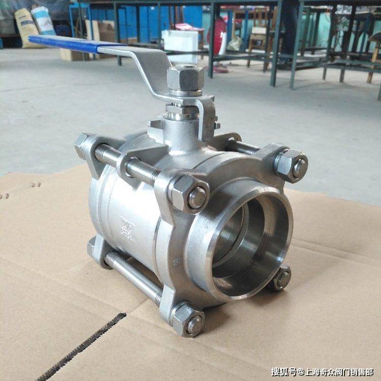 奇众阀门供应 三片式对焊球阀 q61f 焊接式不锈钢材质_密封_结构合理