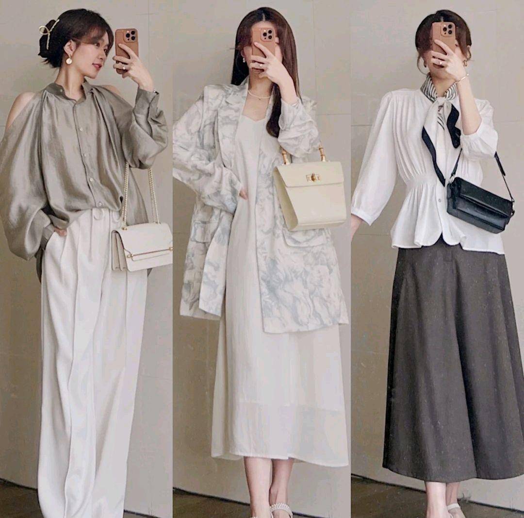她的马卡龙色系搭配,治愈了我夏季穿搭配色焦虑_白色_颜色_感觉