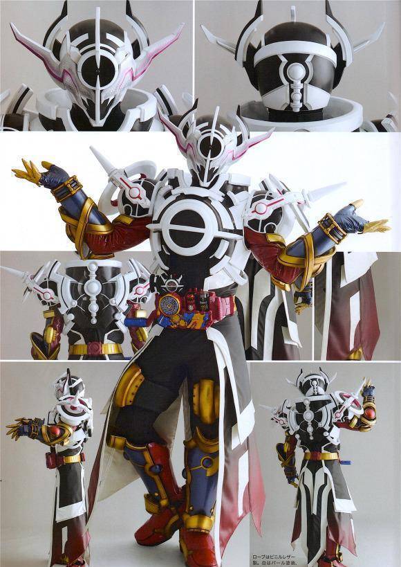 假面骑士e总皮套一览:血荒再现经典姿势,黑洞形态颜值最高!