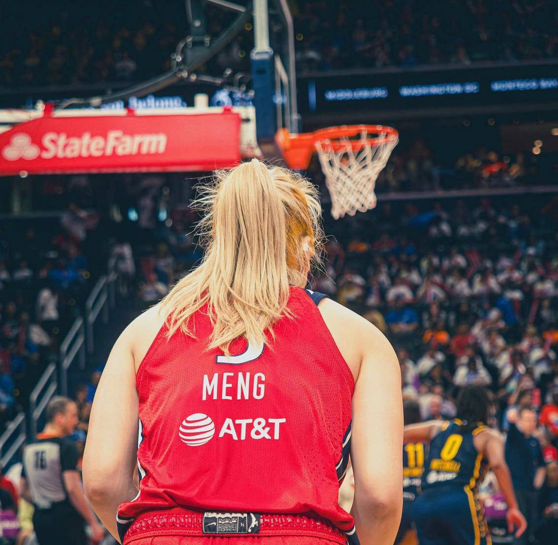 的女生,从小就有两个梦想,一个是入选国家队,另一个就是到wnba打球