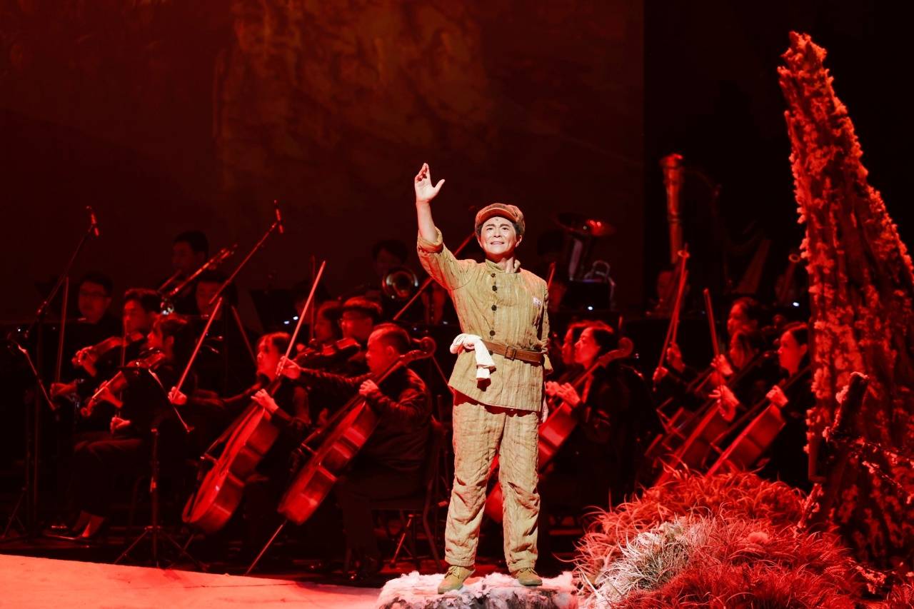 天津音乐学院民族歌剧《同心结》:让英雄精神绽放时代光芒_舞台_音乐