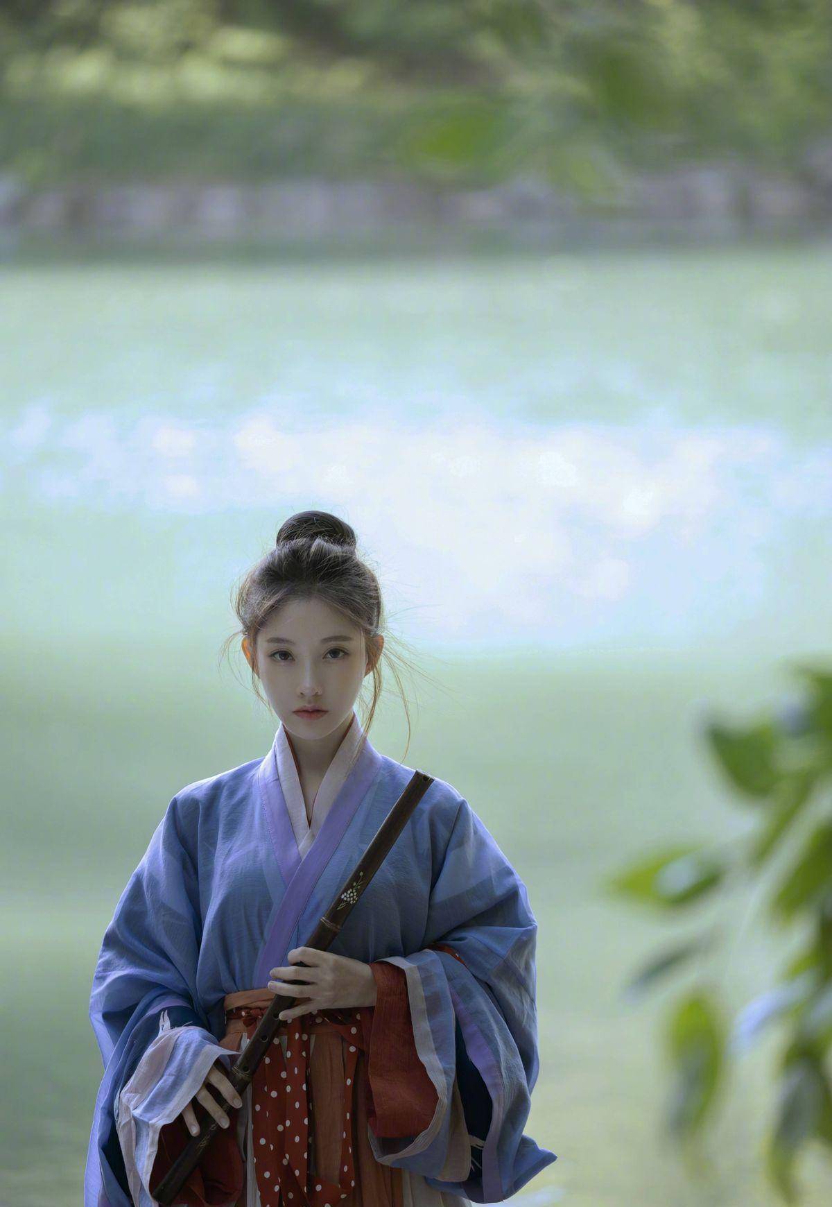 冯提莫古装合集,侠客风仗剑江湖,柔情风也太仙了_古风_造型_照片