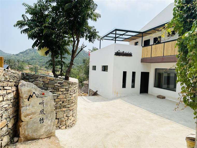 天津蓟县西井峪听风竹民宿,入住摄影村,无边泳池旅拍超级出片!