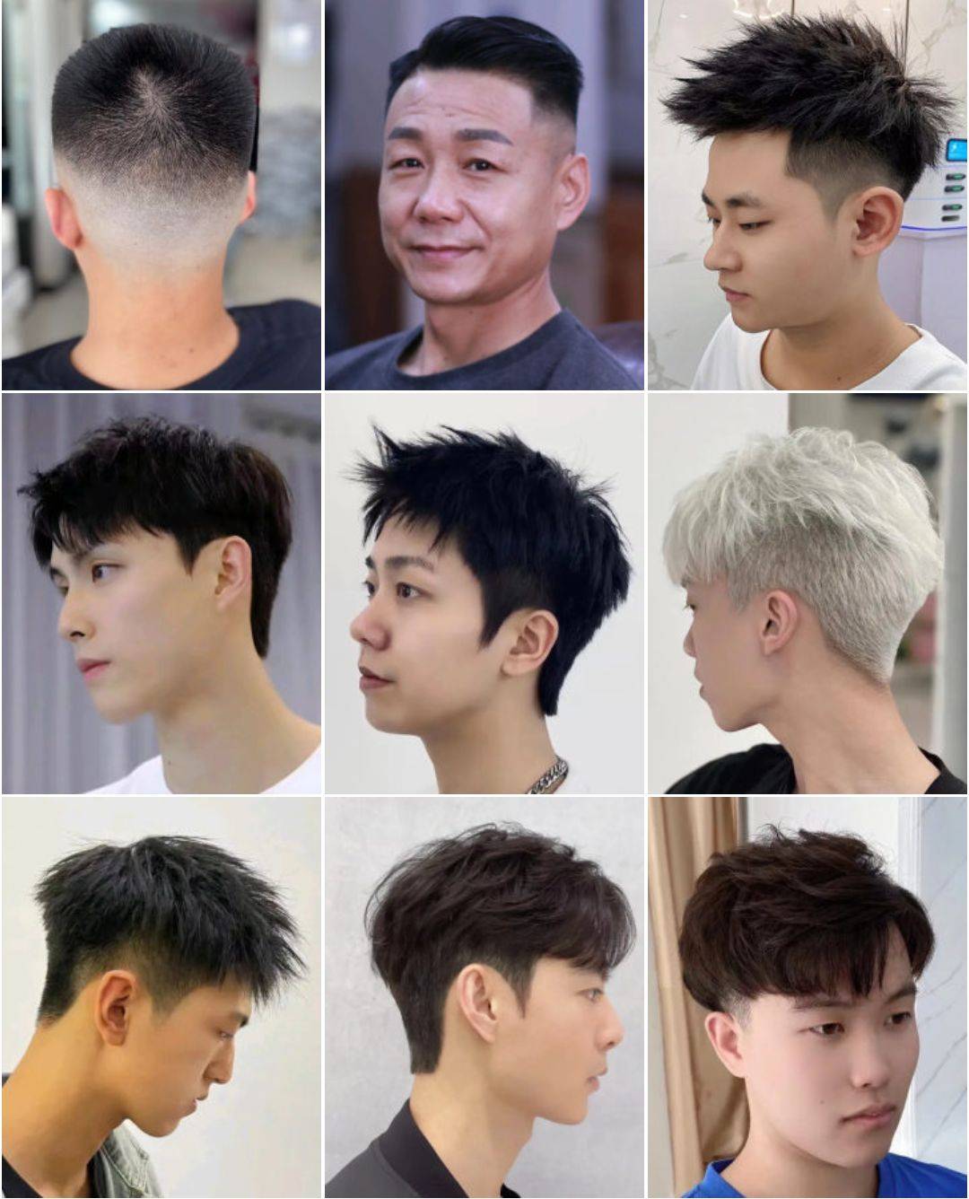 寸头是一种非常经典的男性发型适合各种脸型的男性