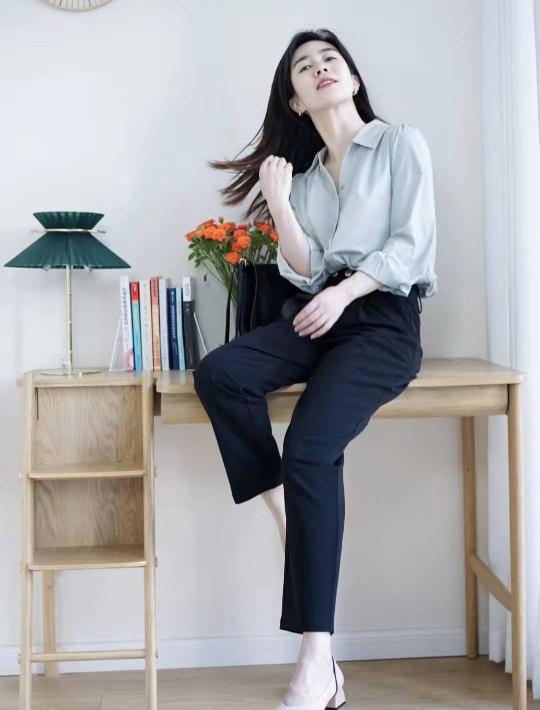 哈伦裤配什么上衣好看