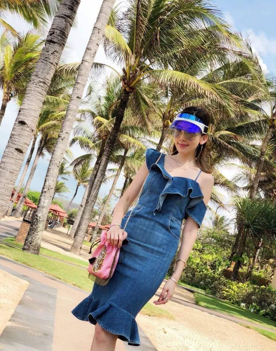 林志颖老婆以完美华丽身材高调亮相,露脐礼服太抢新娘风头了_陈若仪