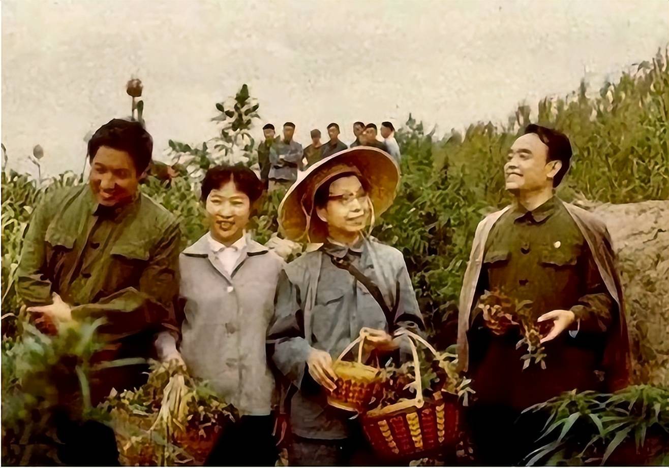 1975年9月,江青在大寨参观供销社,一年后就被隔离审查 - 史海钩沉