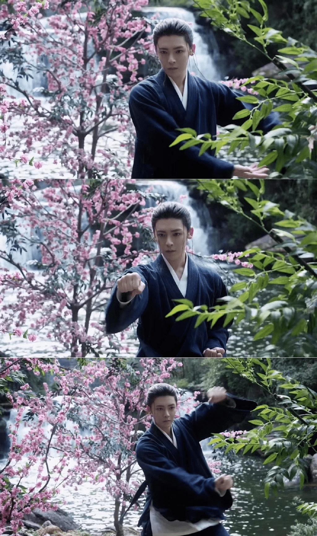 毕雯珺饰演的张灵玉的造型被网友热议撞脸向佐,虽然有几张截图确实