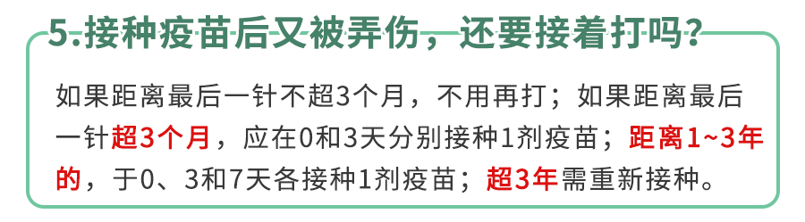 哪些情况下狂犬疫苗非打不可？