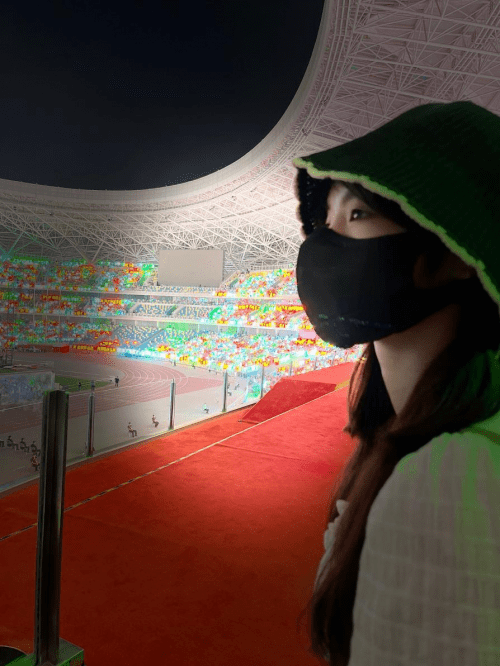 tfboys女主贺美琦也去演唱会现场啦?