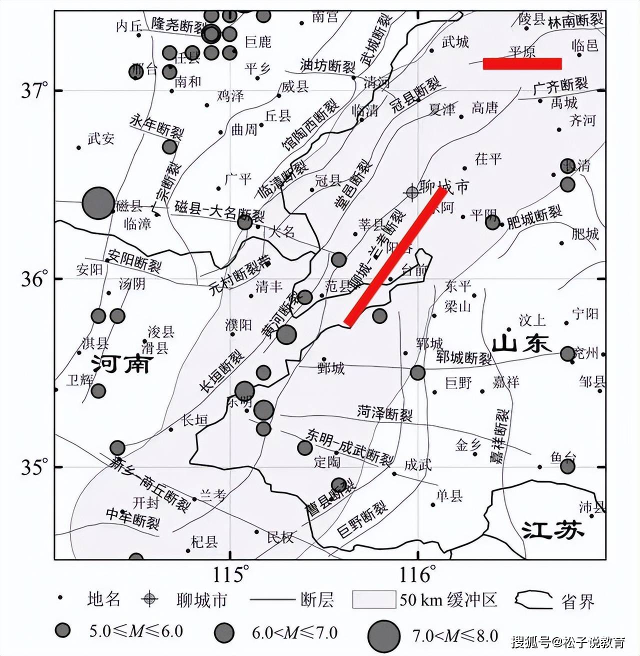 山东地震带上的城市图片