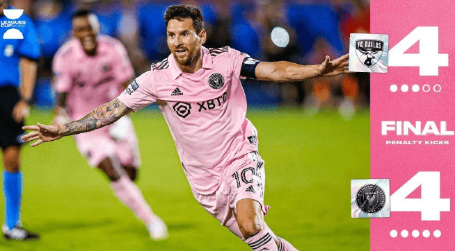 中北美杯1/8决赛梅西一己之力独造4球进8强,他到底是不是球王?