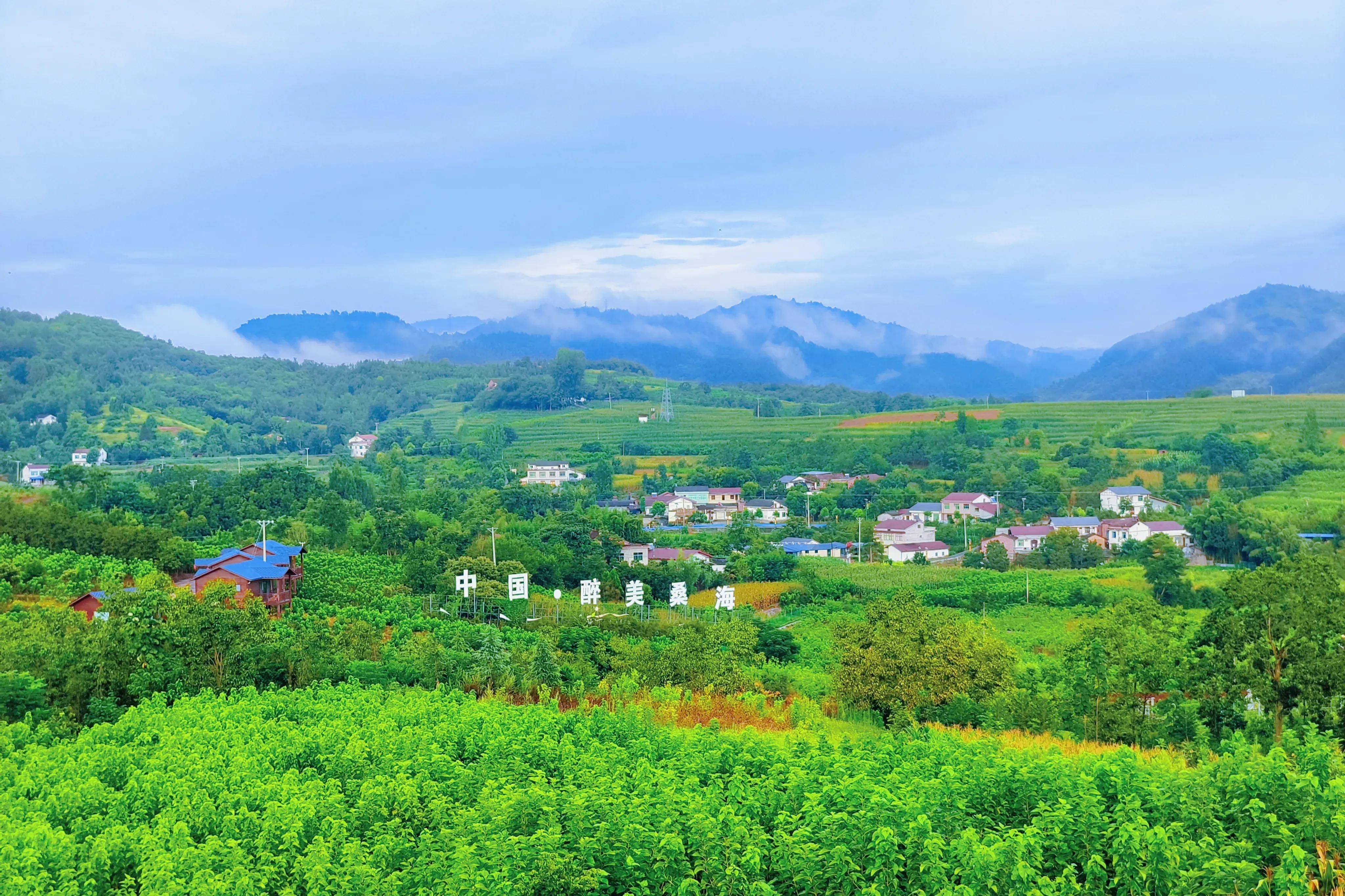 石泉县明星村图片