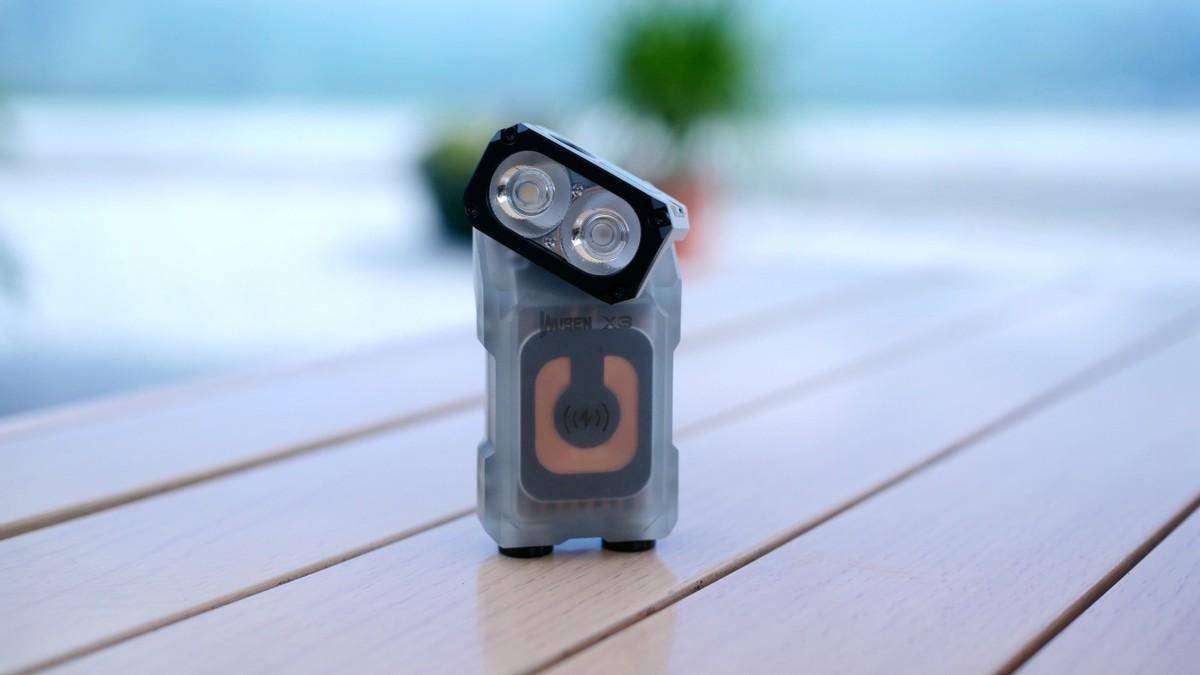 务本X3猫头鹰多功能EDC随身灯:造型可爱,身材迷你,挂绳是亮点