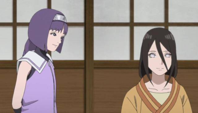 在《火影》忍者中,花火的出场并不太多,只知道是一直在雏田身后的小