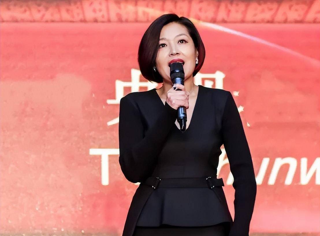 2,哈文穿v领的优点分析哈文在照片中选择了黑色连衣裙.