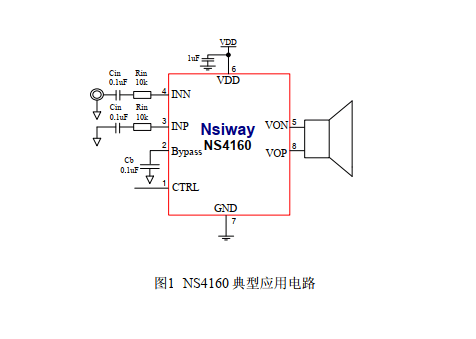 ns4110功放电路图图片