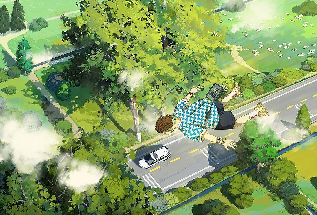 孙无力的66幅插画