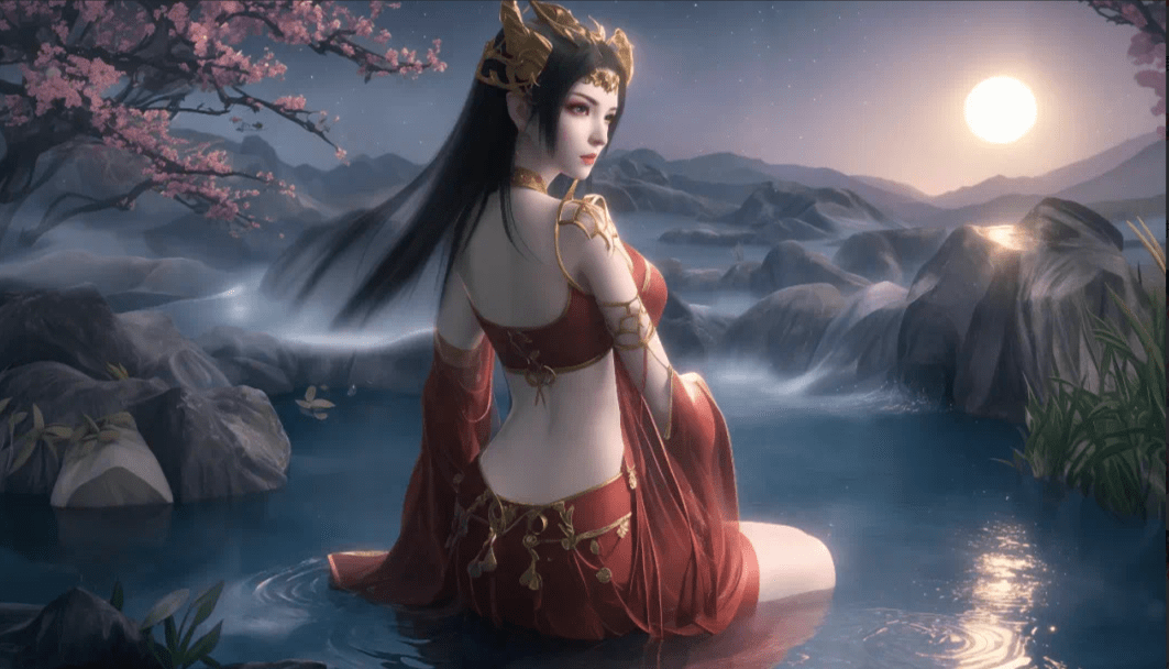 黑暗中的花朵,美杜莎女王cosplay,展现斗破苍穹的绝美魅力!