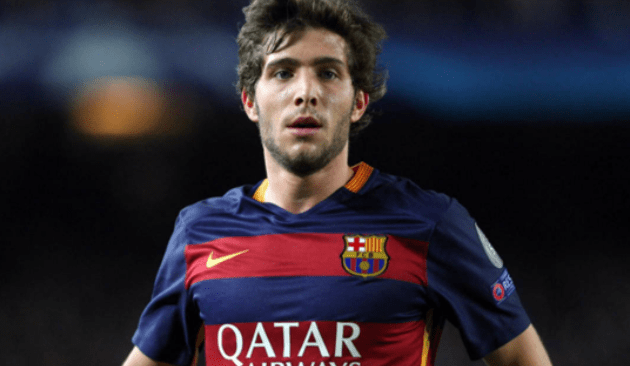 塞尔吉·罗贝托是巴塞罗那的本土培养球员,自幼加入俱乐部青训体系